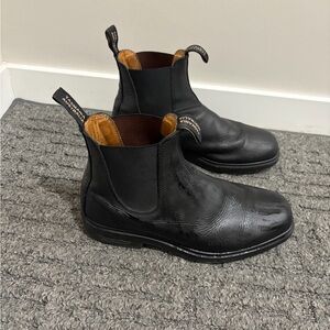 Blundstone Black Leather Ankle Boots